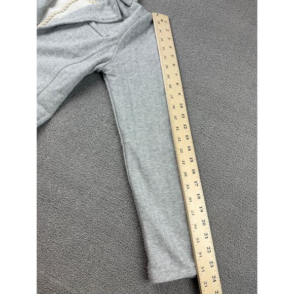 Ecru Women Small Gray Knit Blazer Light Weight Minimalist - Picture 8 of 14